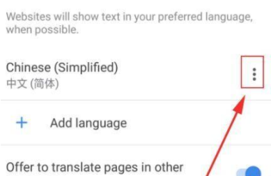手机版chrome谷歌浏览器怎么设置中文